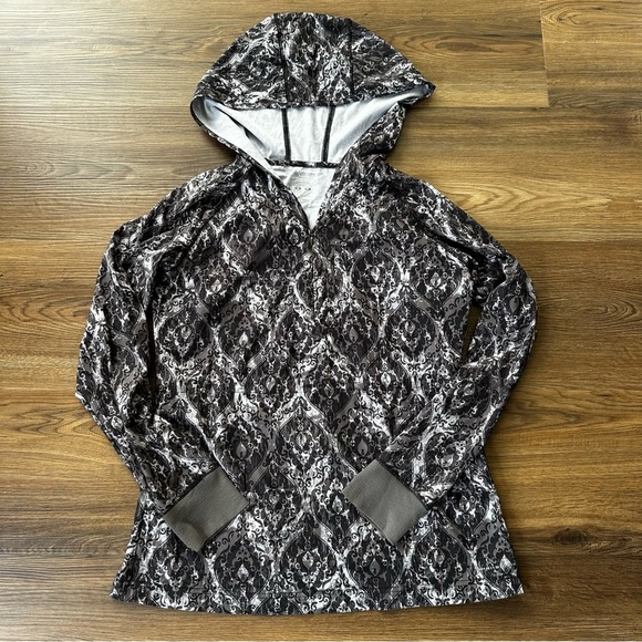 Womens Columbia Titanium Hooded 1/4 Zip Long Sleeve Shirt Women’s Medium Pockets - Picture 1 of 10